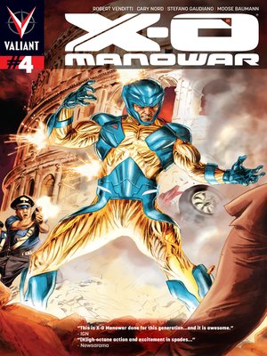 cover image of X-O Manowar (2012), Issue 4